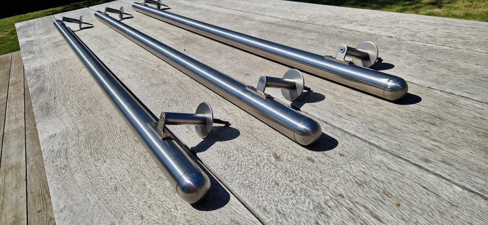 Lot de 3 rampes INOX, Enlèvement