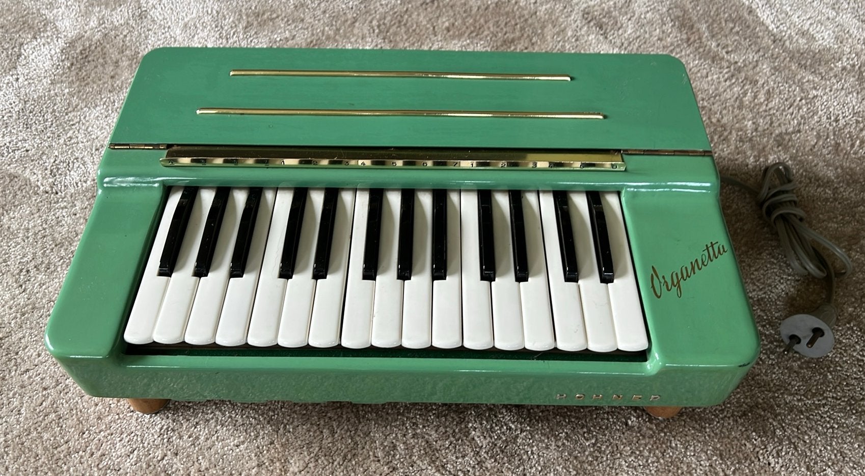 Orgue à vent électrique Hohner Organetta 1958, Musique & Instruments, Enlèvement, Utilisé, Hohner