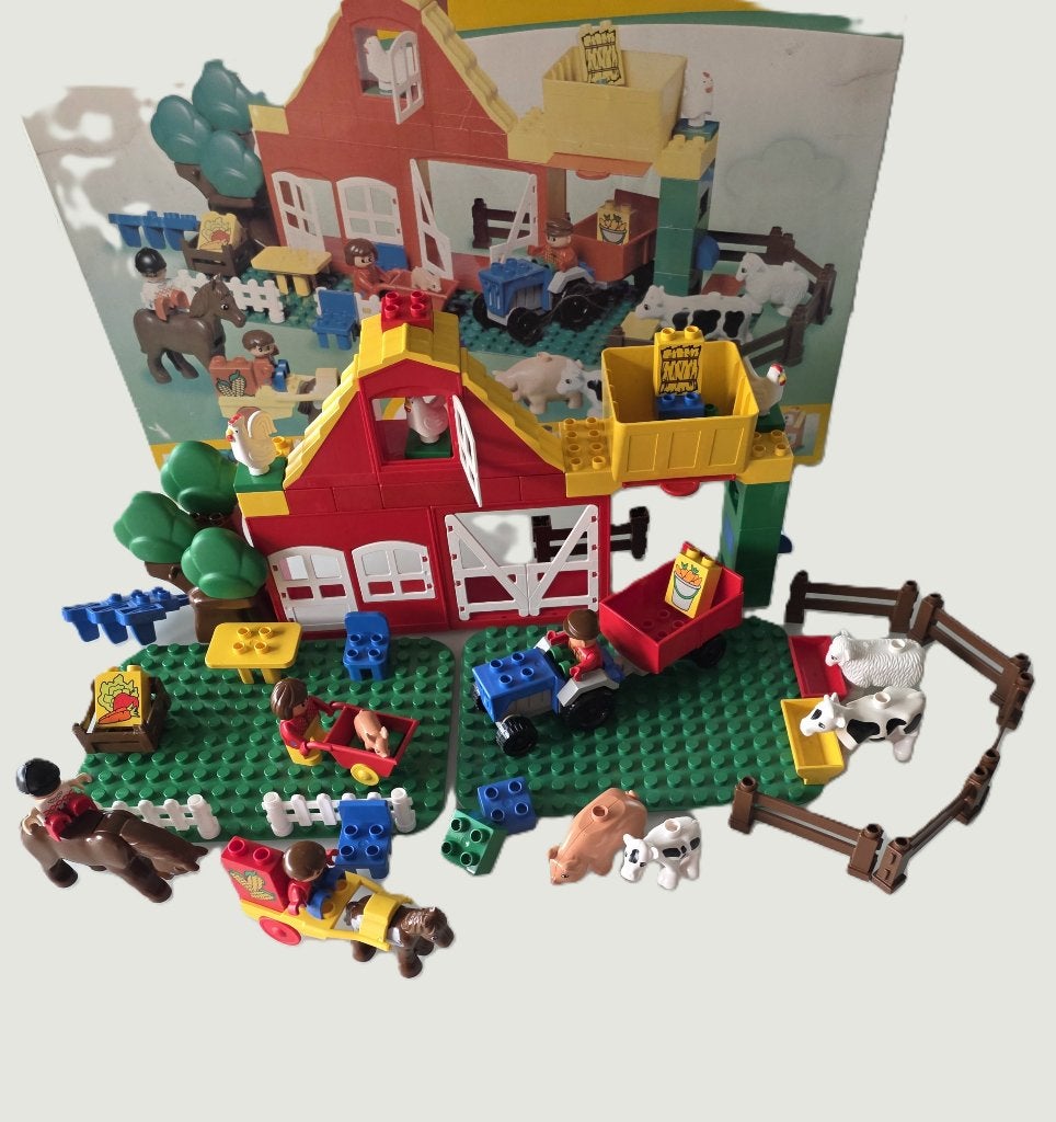 vintage Duplo 2699 Deluxe Farm, Ophalen of Verzenden, Compleet, Lego