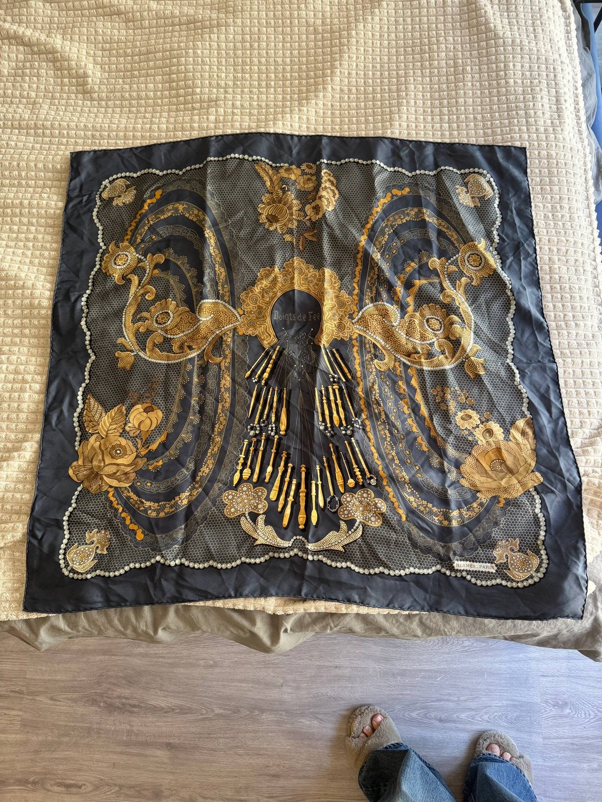Originele Hermès Doigts de Fée sjaal / foulard  zijden sjaal, Vêtements | Femmes, Enlèvement ou Envoi, Comme neuf, Écharpe