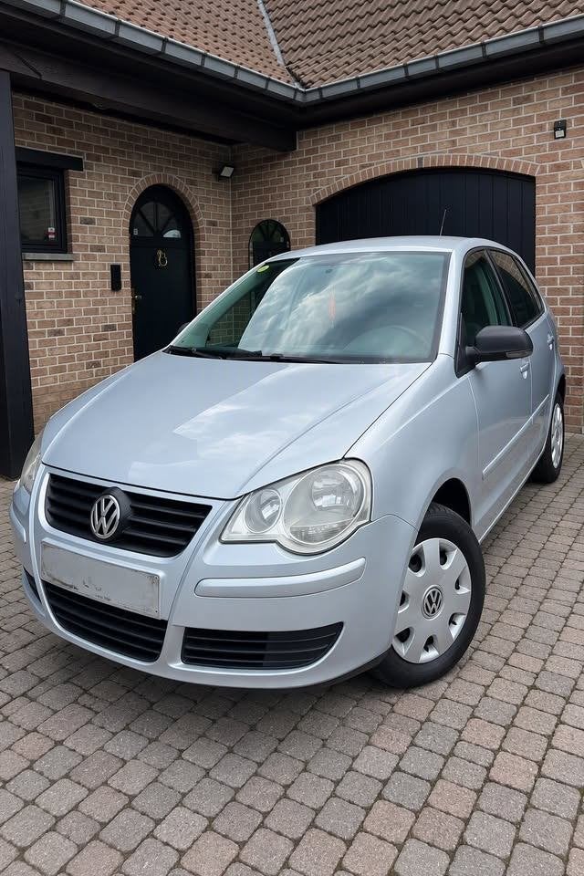 VW POLO 1.2 BENZINE 104000KM  AIRCO PRET A IMMATRICULER, Autos, Argent ou Gris, Achat, Boîte manuelle, Entretenue par le concessionnaire