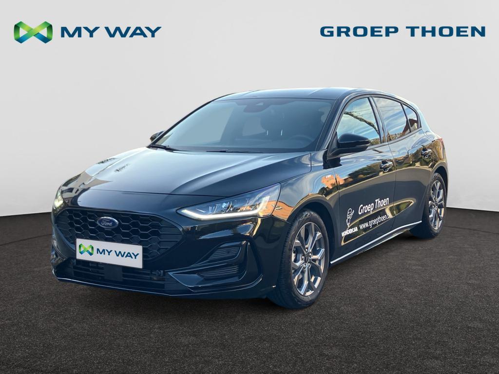 Ford Focus Focus 1.0 EcoBoost MHEV ST-Line X, Focus, https://public.car-pass.be/vhr/ad123d8e-18cb-4b3d-ac1f-9767b7d26a7b, Zwart