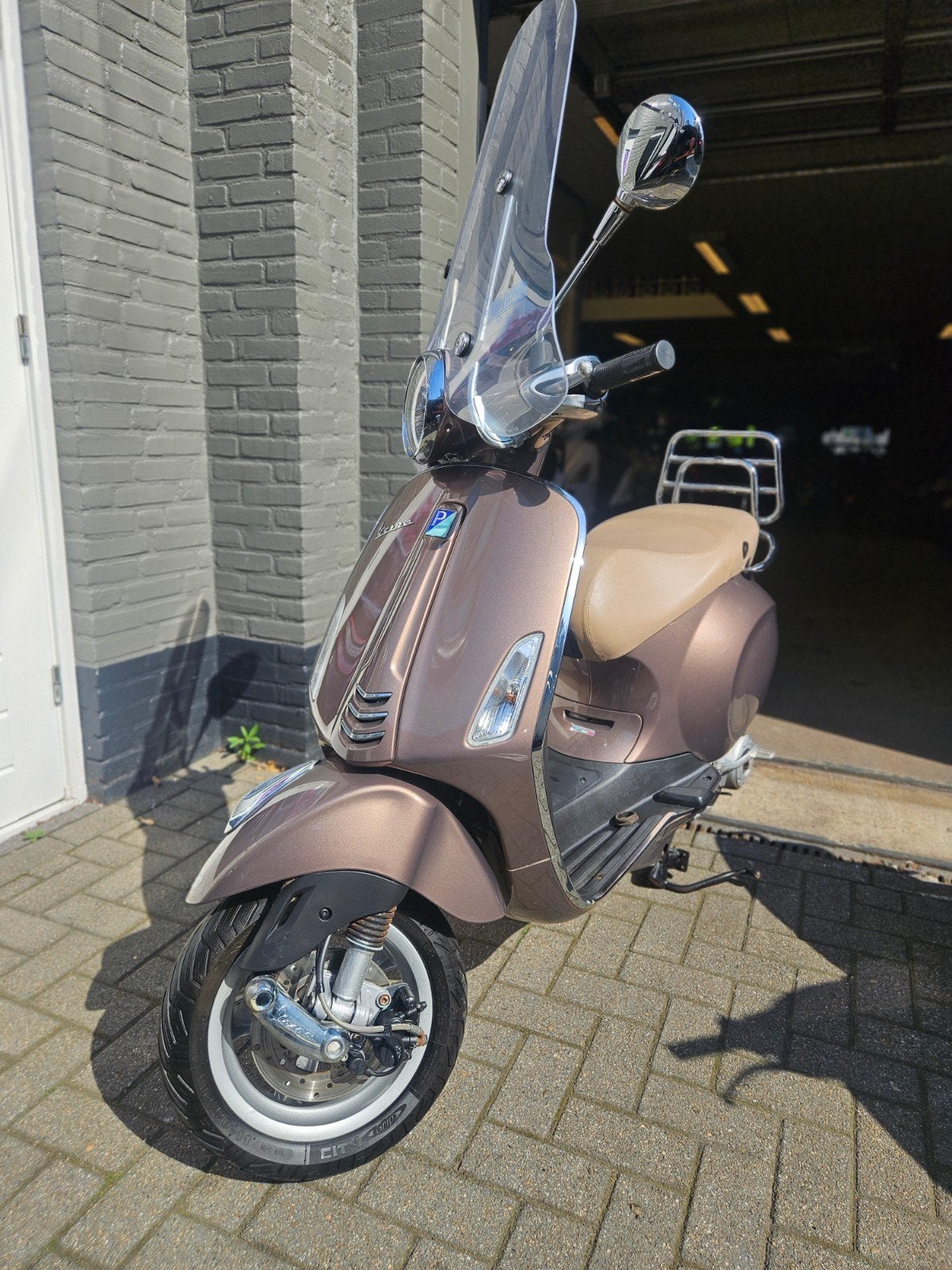 Piaggio Vespa Primavera 50cc classe A 4 temps - 17 055 km, Autres modèles, Enlèvement ou Envoi, Comme neuf, Classe A (25 km/h)