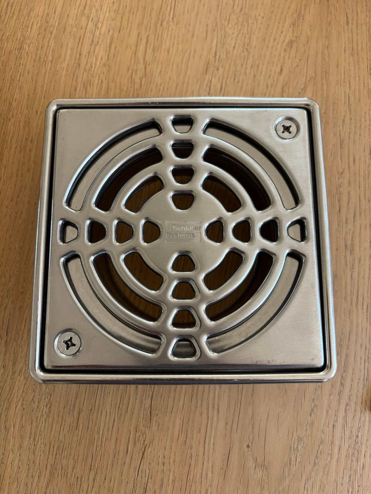 Inox rooster 15 x15 cm voor afvoer water., Ophalen of Verzenden, Nieuw, Inox