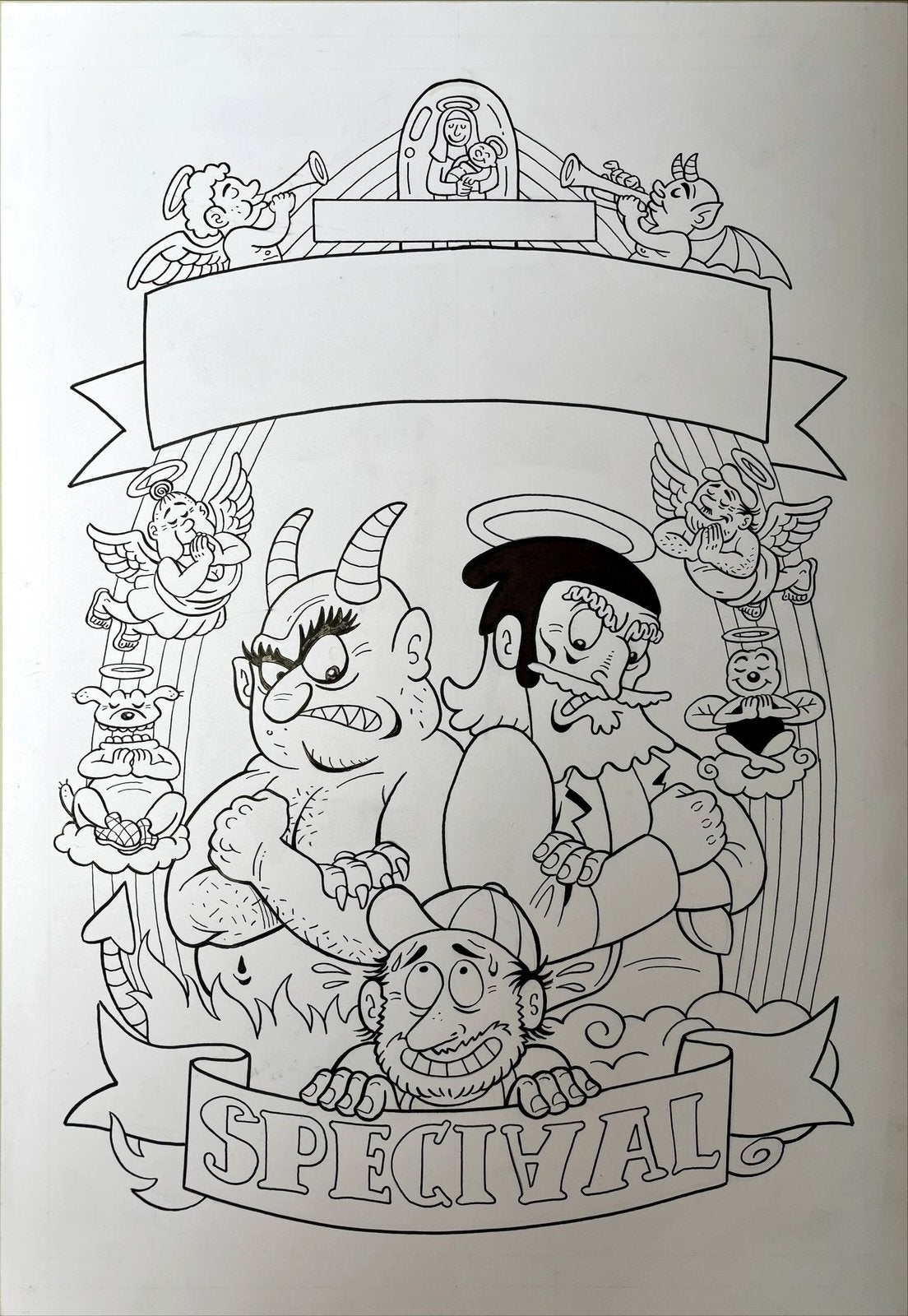 Urbanus hiernamaals special originele cover, Enlèvement ou Envoi, Comme neuf