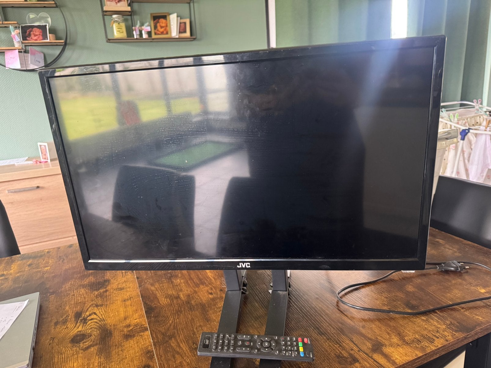 JVC 24 inch HD LED TV – inclusief afstandsbediening, TV, Hi-fi & Vidéo, Enlèvement, Comme neuf, LED