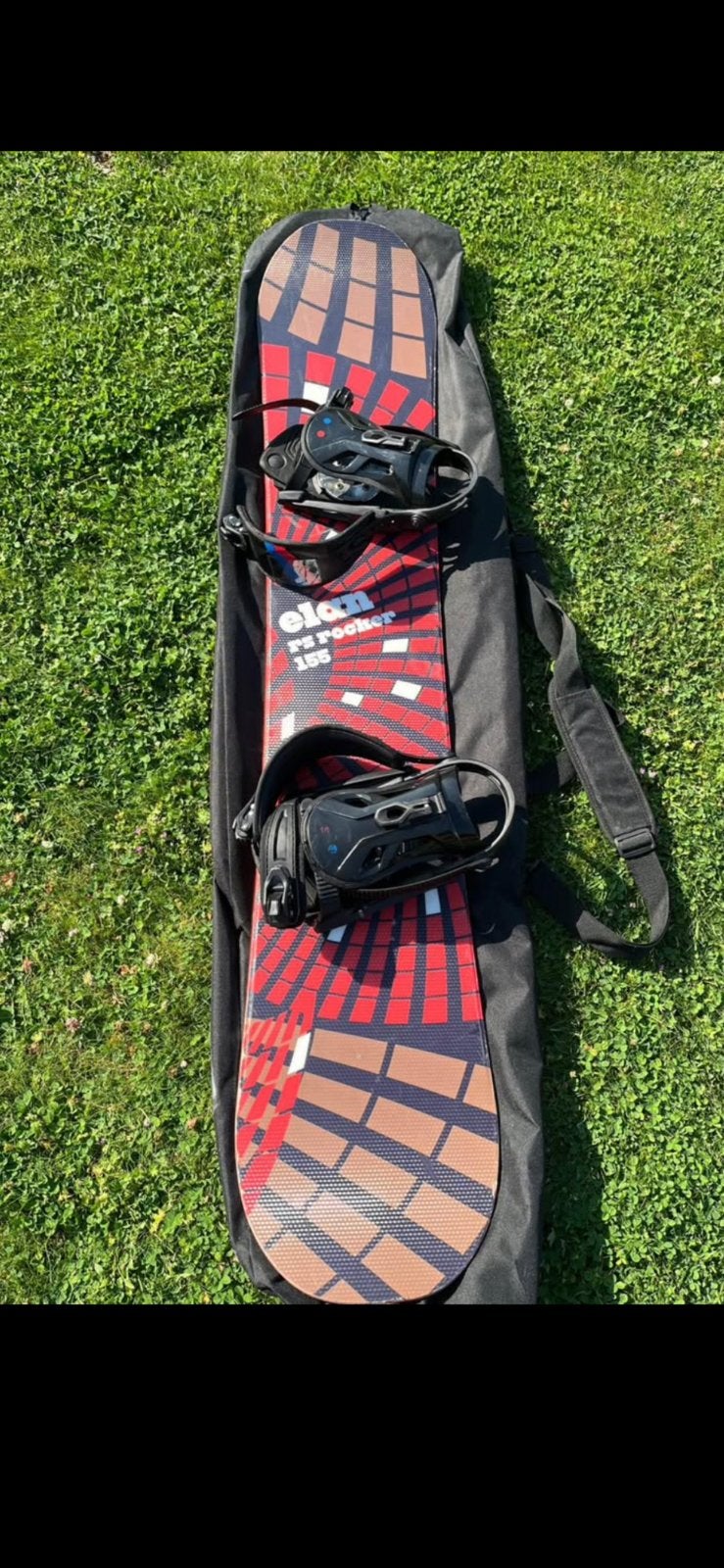 Elan rs rocker 155, Sports & Fitness, Enlèvement, Comme neuf, Fixations