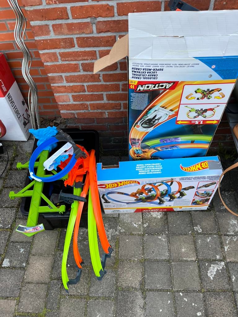 Lot Hot Wheels, Ophalen, Hot Wheels, Met looping, Racebaan