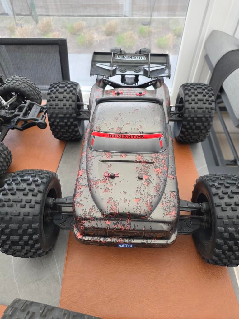 Team Corally Dementor 6s RC car als nieuw, Échelle 1:8, Voiture off road, Comme neuf, Enlèvement