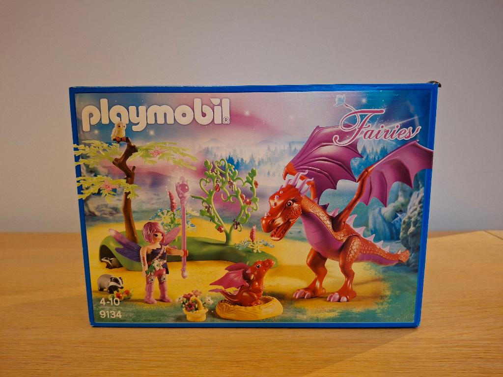 playmobil roze draak 9134, Enlèvement ou Envoi, Comme neuf, Ensemble complet