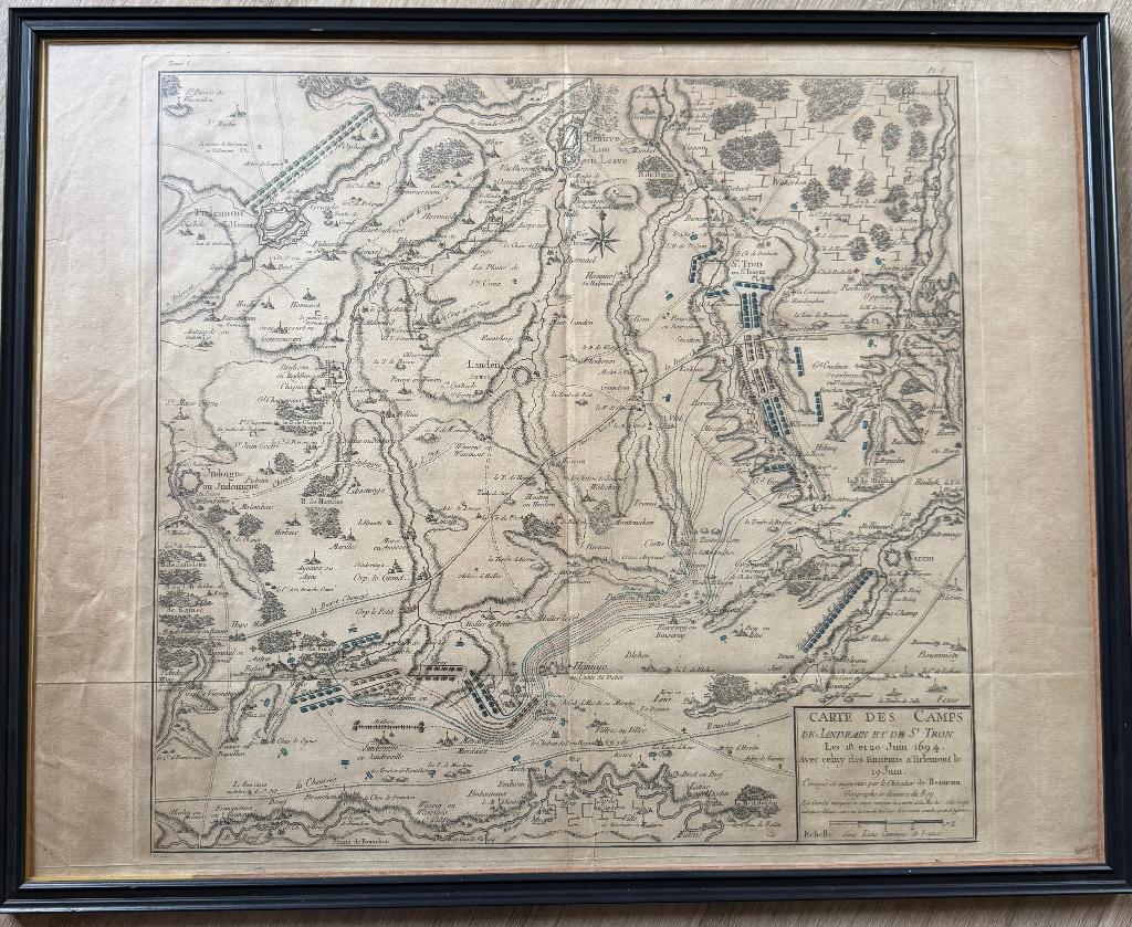 antieke militaire kaart, Verzamelen, Ophalen, Landmacht, Overige typen