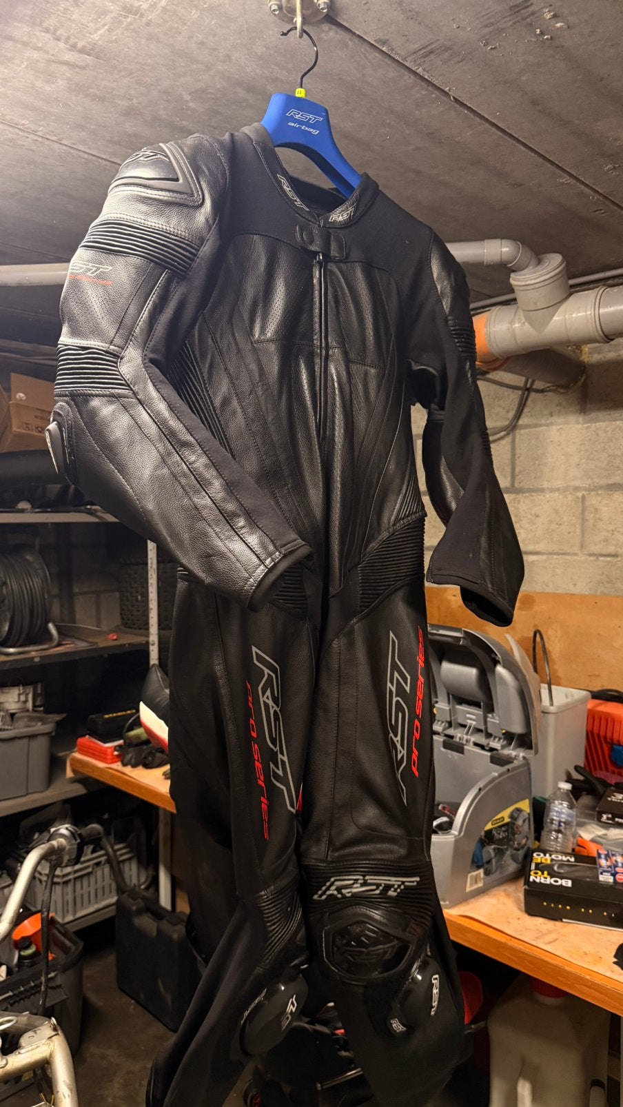 Combinaison de moto monobloc RST Pro Series Evo avec airbag, Enlèvement ou Envoi, Neuf, avec ticket, Hommes, Combinaison