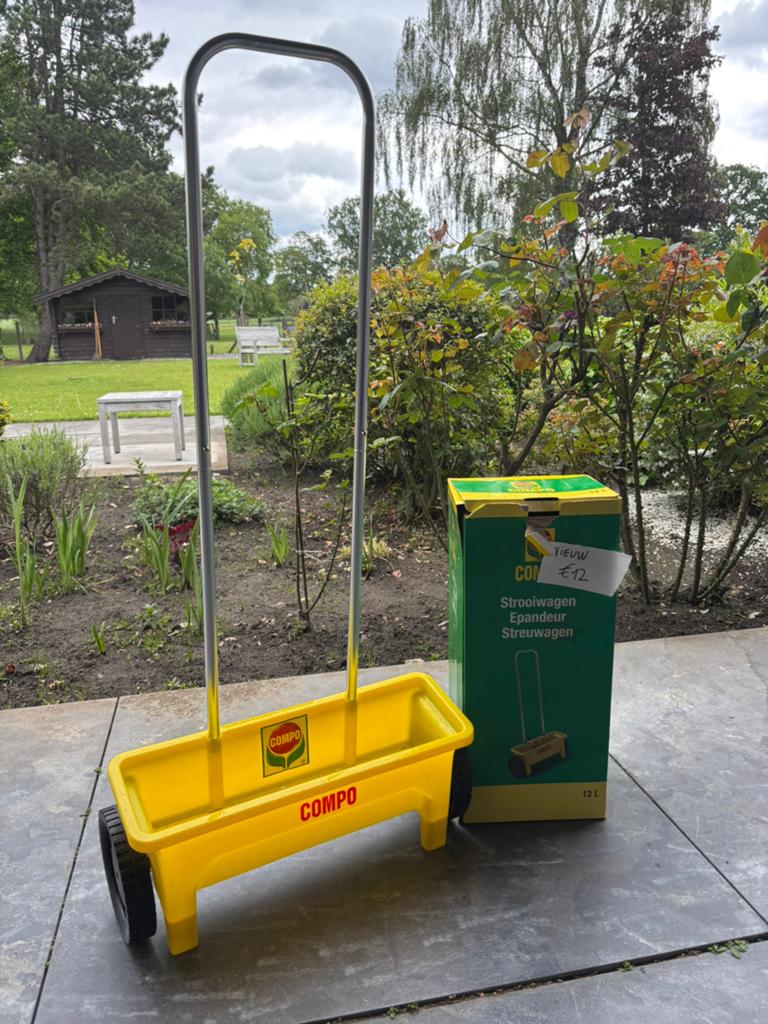 Campo strooiwagen, Tuin en Terras, Hand-tuingereedschap, Ophalen, Nieuw