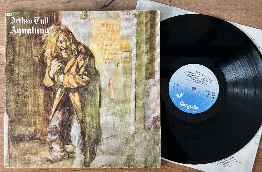 JETHRO TULL - Aqualung ( LP; NMINT/EX- ), Cd's en Dvd's, LP, Ophalen of Verzenden, Classic Rock, 12 inch