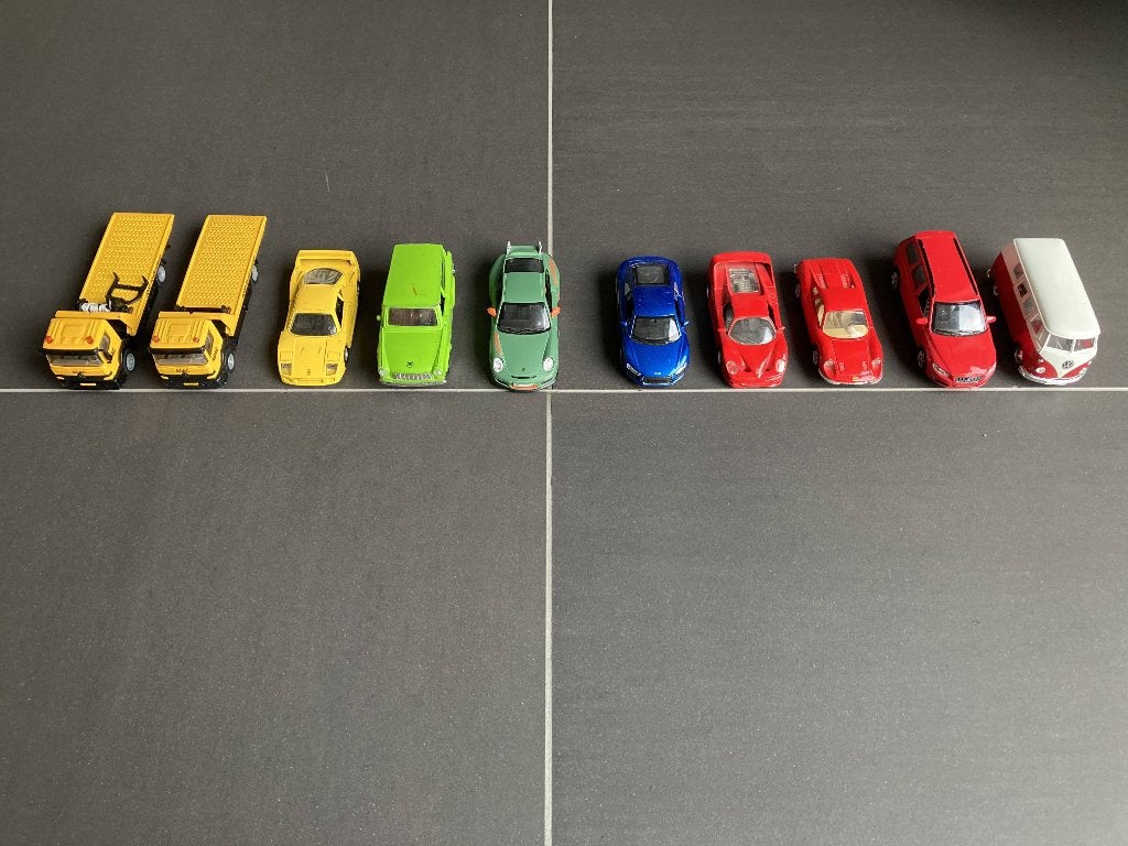 Leuke set speelgoedauto's (10 stuks), Ophalen, Gebruikt