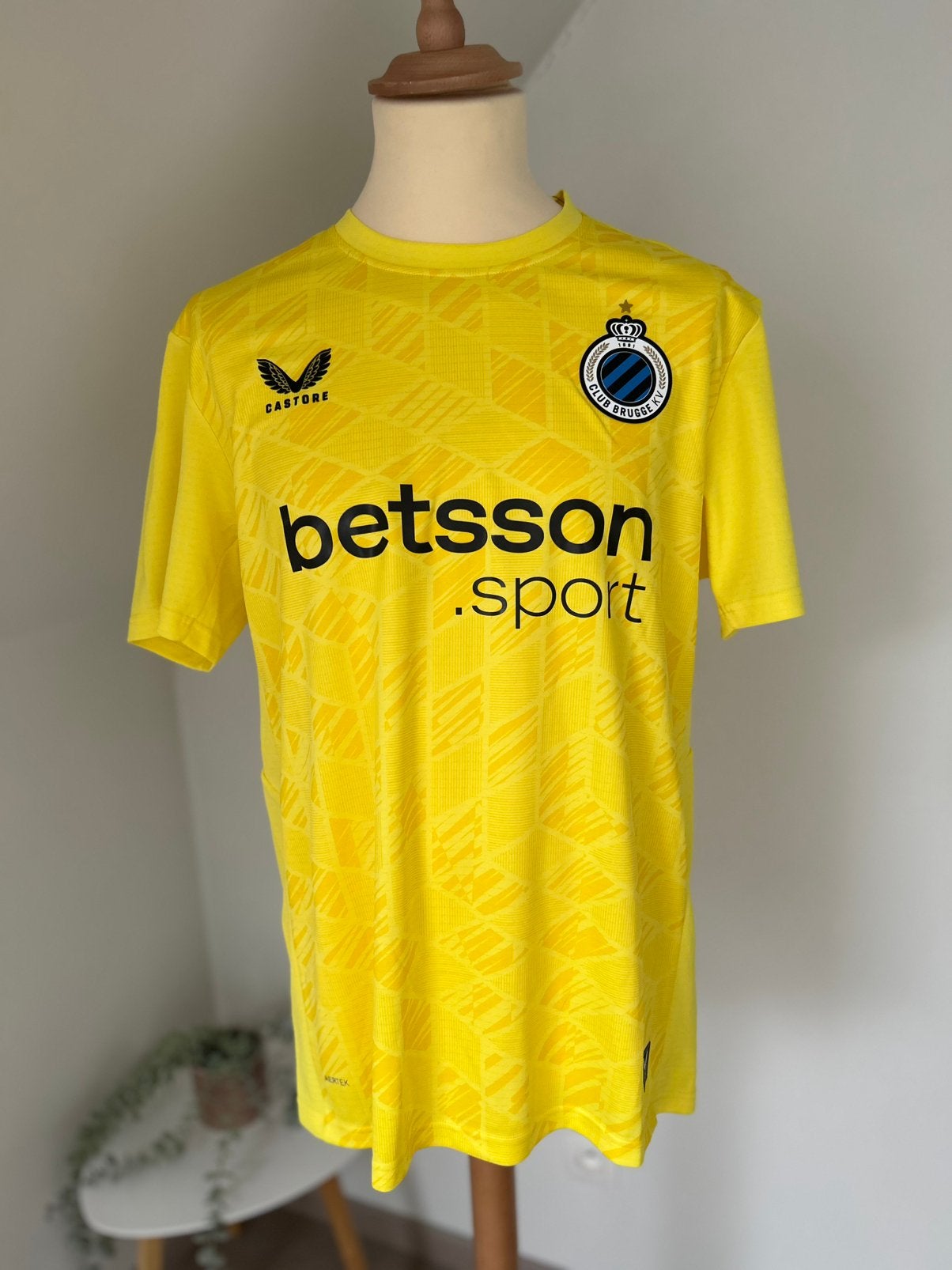 Gesigneerd shirt Simon Mignolet, Maat L, Ophalen, Nieuw, Shirt