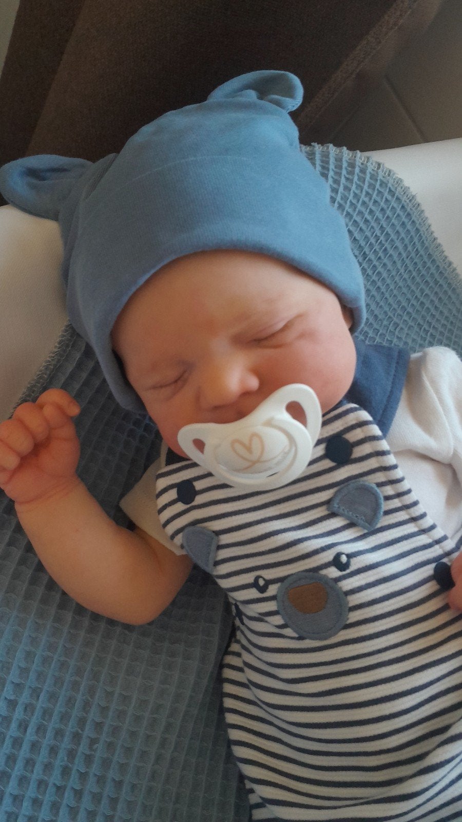 Reborn baby Pascale, Collections, Poupées, Enlèvement ou Envoi, Neuf, Poupée, Réaliste ou Reborn