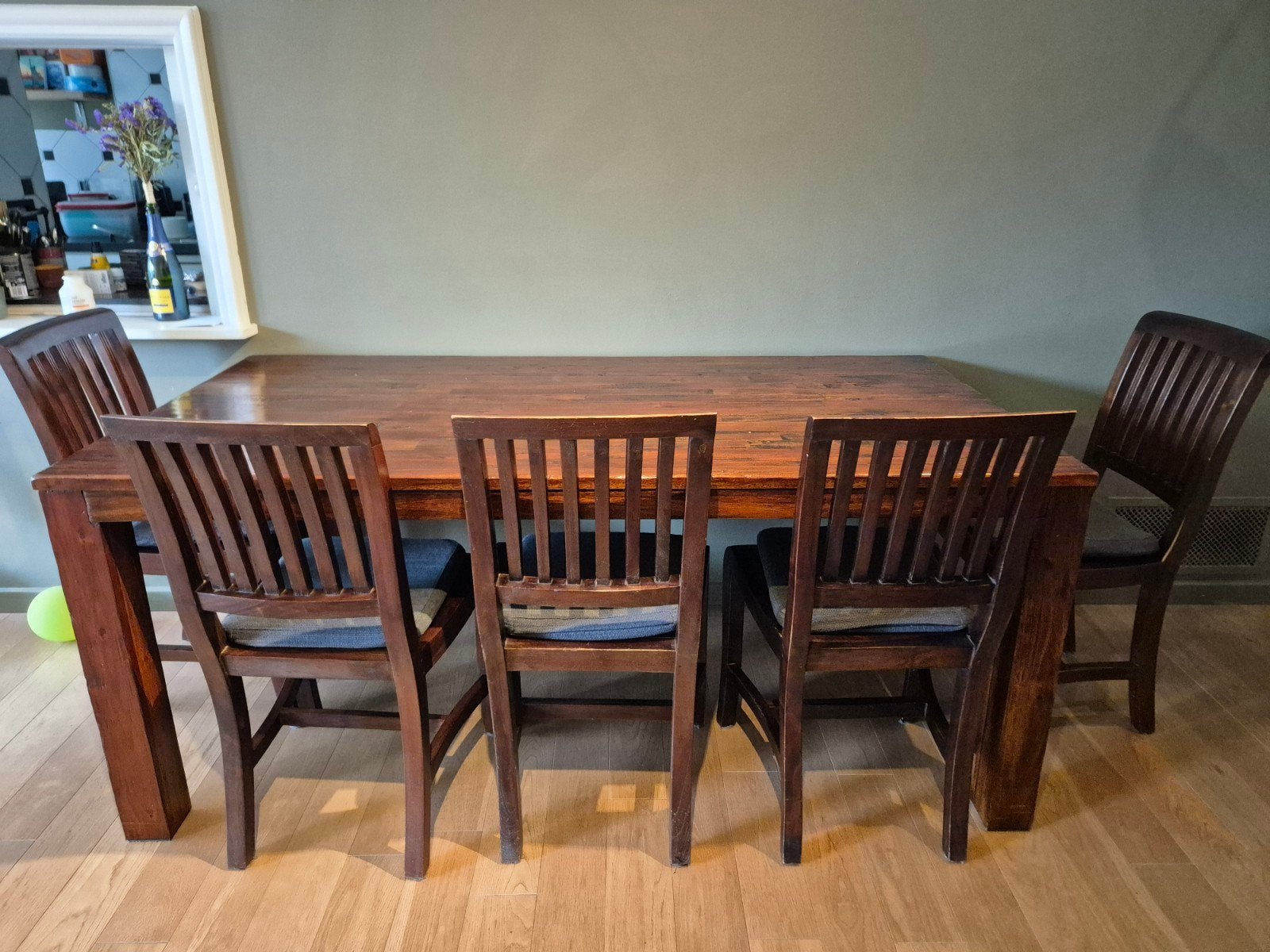Eettafel in Japanse stijl (180cm - 90cm), Verzenden