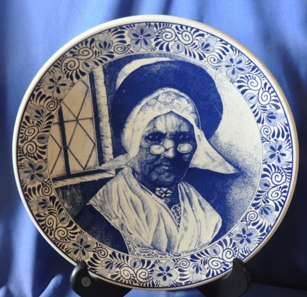 plat mural delft blauw hollade vlendam holland, Ophalen of Verzenden
