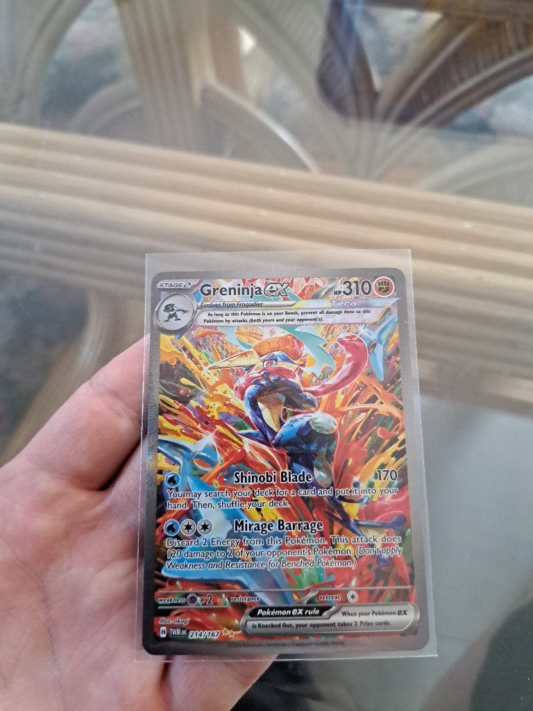 Greninja #214 twilight masquerade, Ophalen