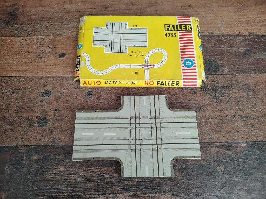 Kruising 4722/ Baanstuk/ Faller AMS /Slotcar /Racebaan, Verzenden, Racebaan