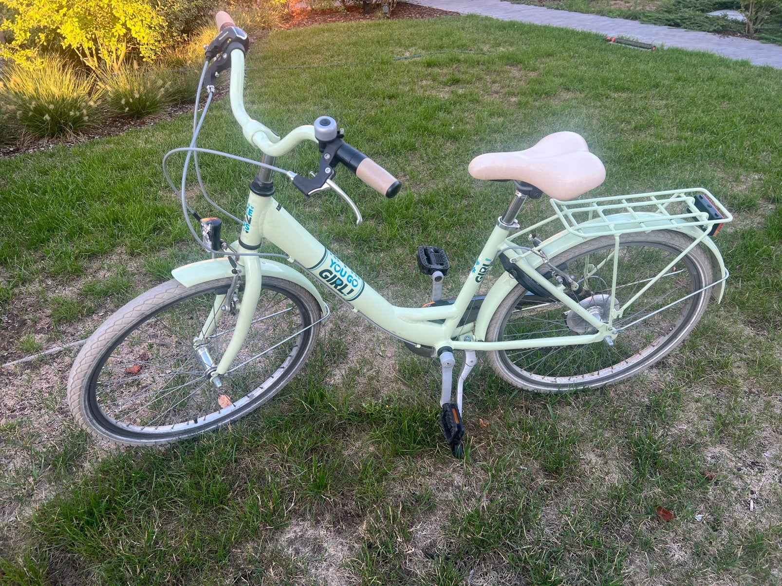 Meisjesfiets, Vitesses, Enlèvement, Utilisé, Frein sur jante