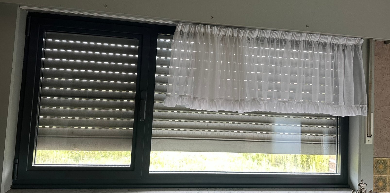 Fenêtres en aluminium et fenêtre coulissante bleu foncé, Double vitrage, 160 cm ou plus, 160 cm ou plus, Comme neuf