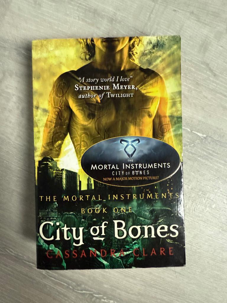 Livre “City of Bones” Anglais, Boeken, Fantasy, Gelezen, Ophalen of Verzenden