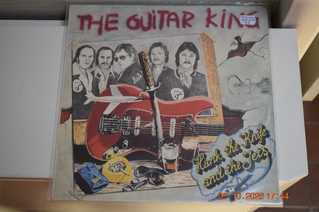 LP : Hank the Knife and the Jets - The Guitar King (sealed), LP, Ophalen of Verzenden, Beschermende buitenhoes, Nieuw in verpakking