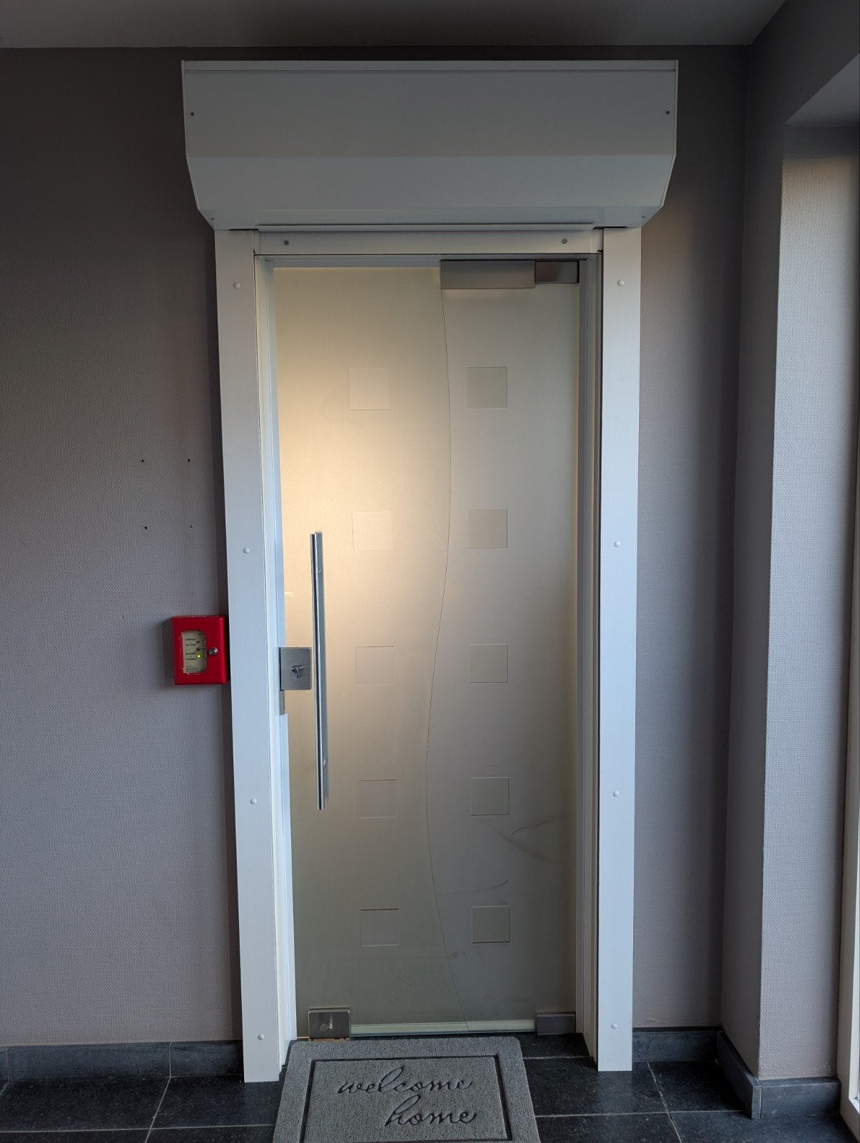 porte d'entrée avec volet, Bricolage & Construction, Gris, Enlèvement, Utilisé, 200 cm ou plus