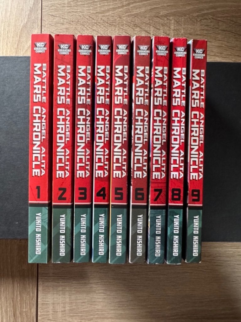 Battle Angel Alita Mars Chronicle manga, Meerdere comics, Ophalen of Verzenden, Gelezen, Japan (Manga)