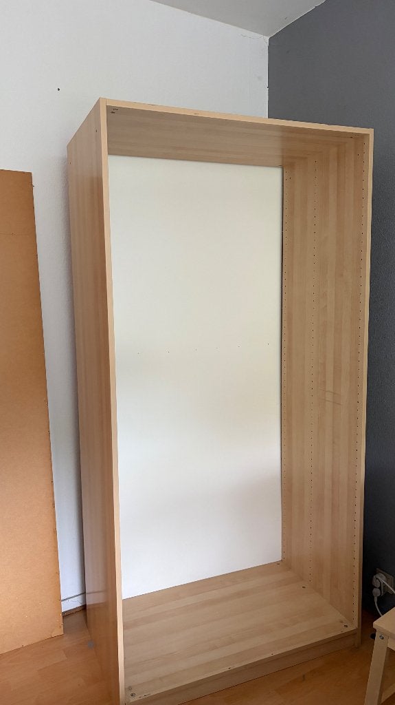 2 Structures garde robe IKEA, 25 à 50 cm, 100 à 150 cm, Utilisé, 150 à 200 cm
