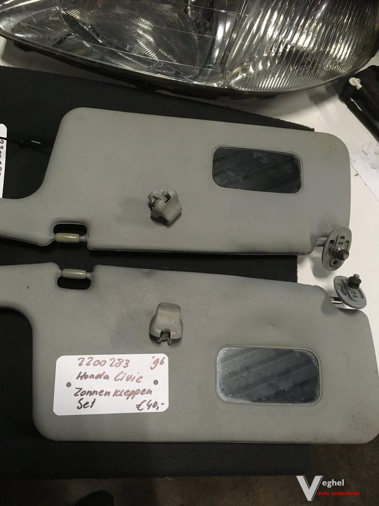 Honda Civic 1.4 1996 Zonnenkleppen set, Gebruikt, -, -, Ophalen of Verzenden