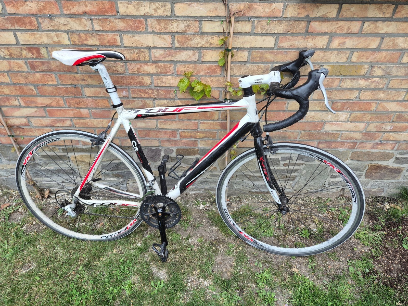 koersfiets 55, Vélos & Vélomoteurs, 53 à 57 cm, Enlèvement, Utilisé, Frein sur jante