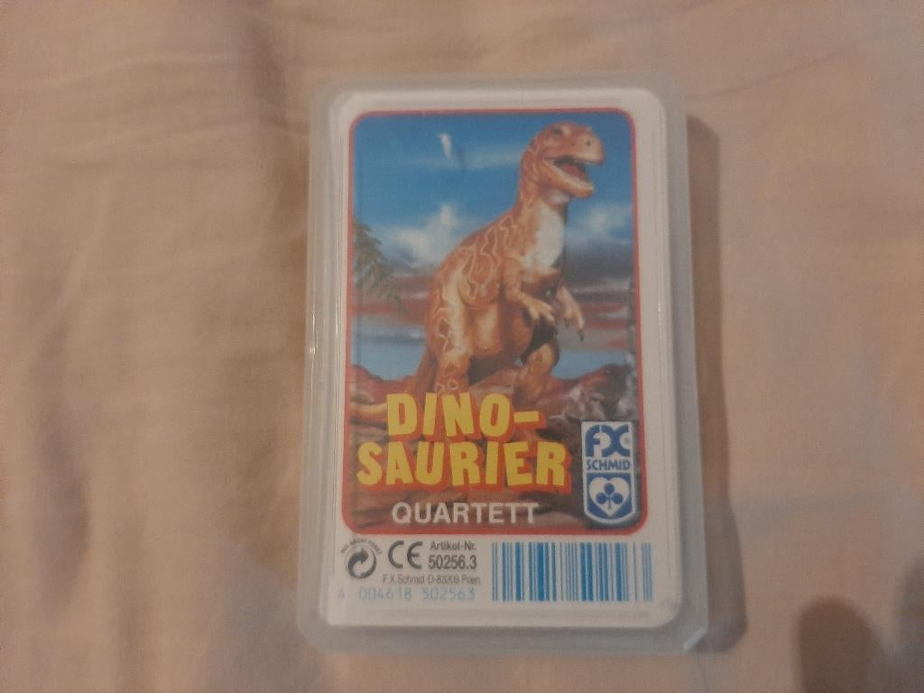 Jeu de quatuor de Dinosaures allemand (Dinosaurier Quartett), Enlèvement ou Envoi
