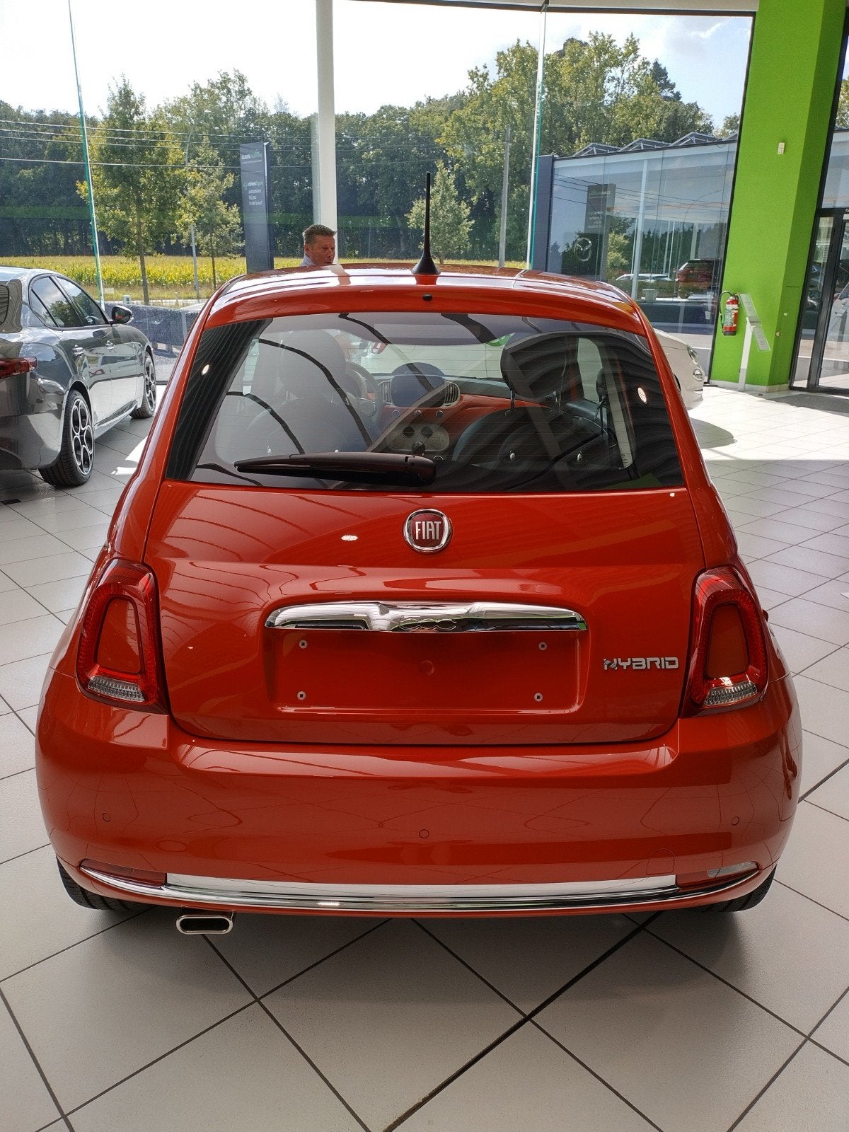 FIAT 500 1.O HYBRIDE, ÉTAT NEUVE, 2035KM , ANNÉE 25/10/2022, Cuir, Achat, Euro 6, Feux de jour LED