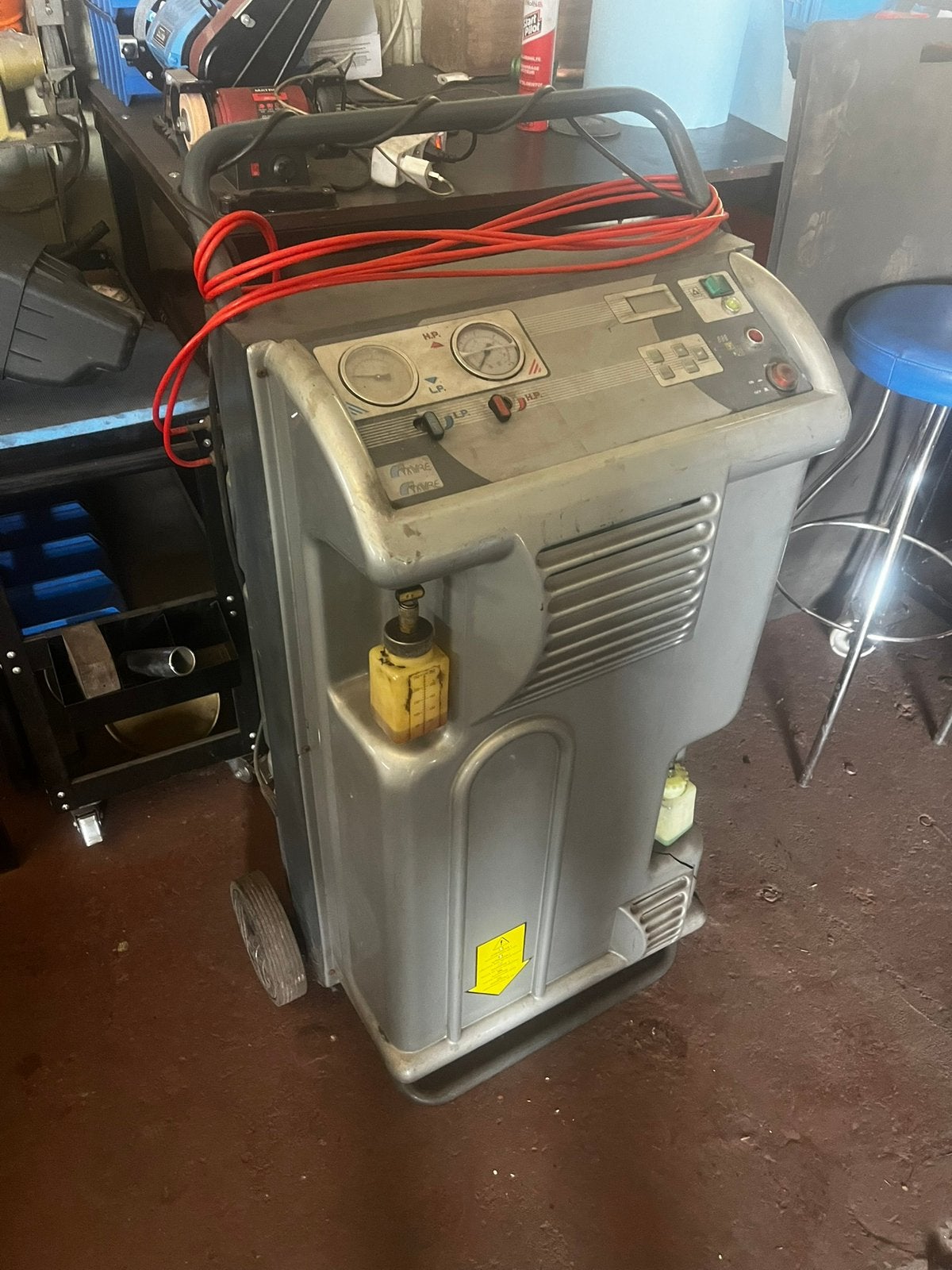 Climatiseur r134a, Enlèvement, Utilisé
