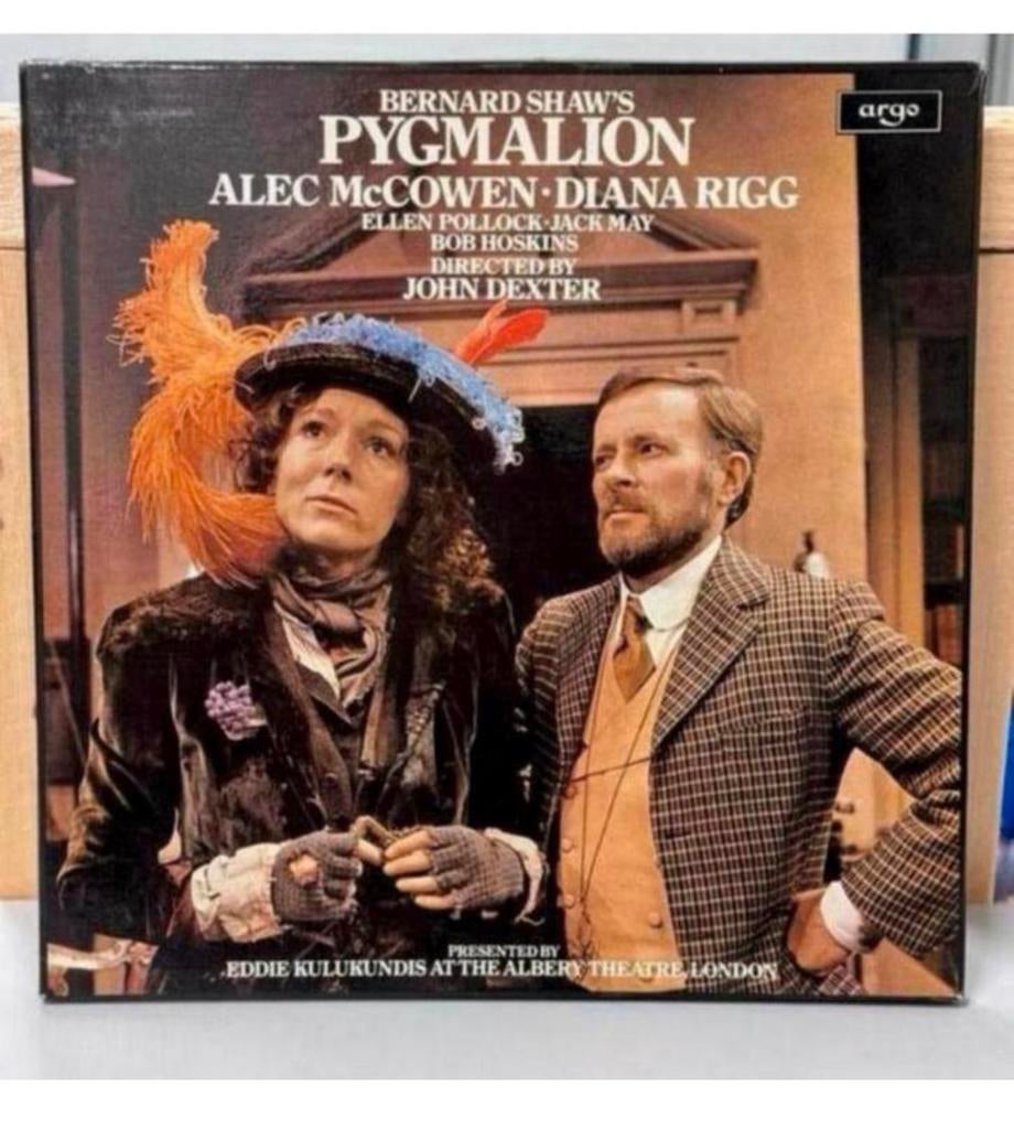 Coffret Bernard Shaw Pygmalion Alec McCowen Diana Rigg 1974, Enlèvement ou Envoi, Comme neuf, 12 pouces