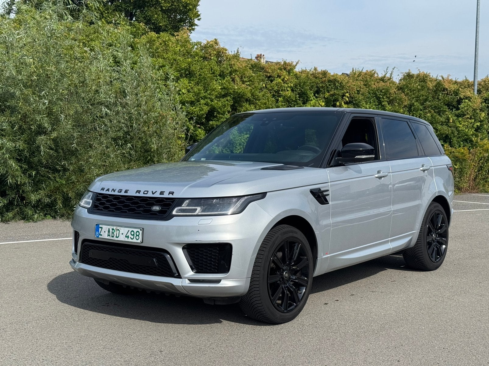 Range Rover Sport 3.0 SDV6*1er propriétaire*Facelift*, Autos, Land Rover, Cuir, Argent ou Gris, Achat, Euro 6