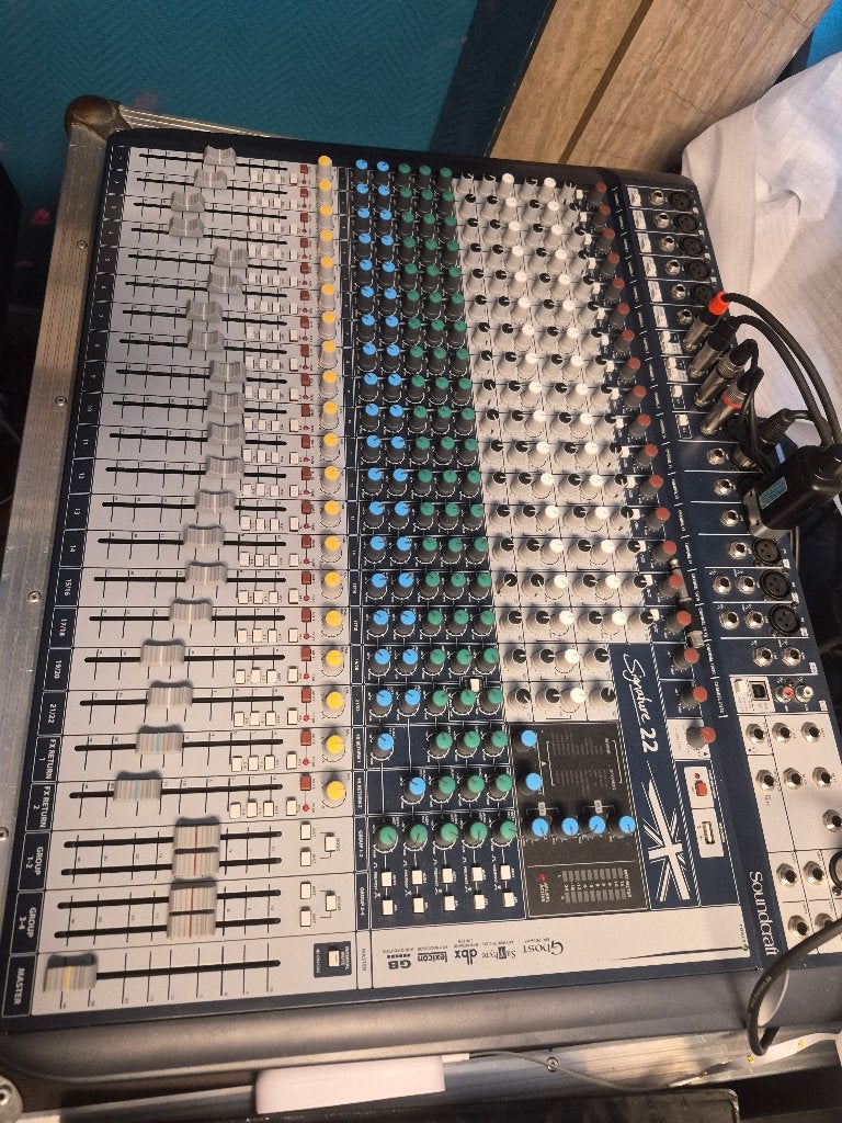 Table de mixage   souncraft signature  22 come neuve, Musique & Instruments, Enlèvement, Comme neuf, 20 canaux ou plus
