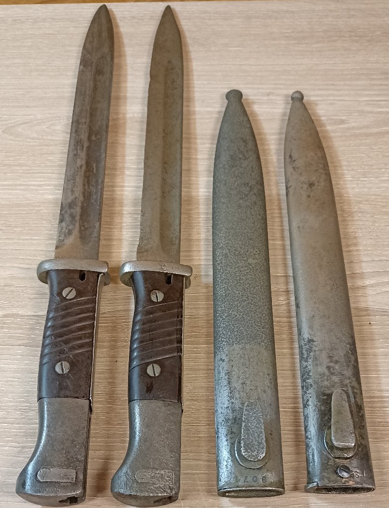 Baïonnettes Allemandes Seitengewehr 84/98 type III ww2, Enlèvement ou Envoi, Armée de terre, Autres types