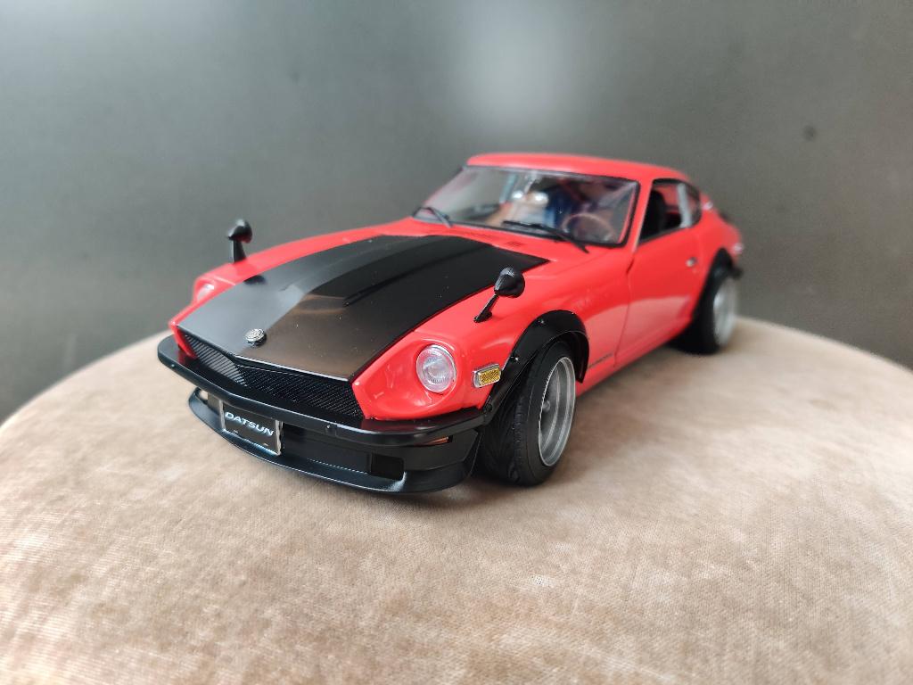 Datsun 240Z 1971 Sun Star 1/18e nieuw, in doos., Hobby en Vrije tijd, Modelauto's | 1:18, Ophalen of Verzenden, Nieuw, Auto, Sun Star