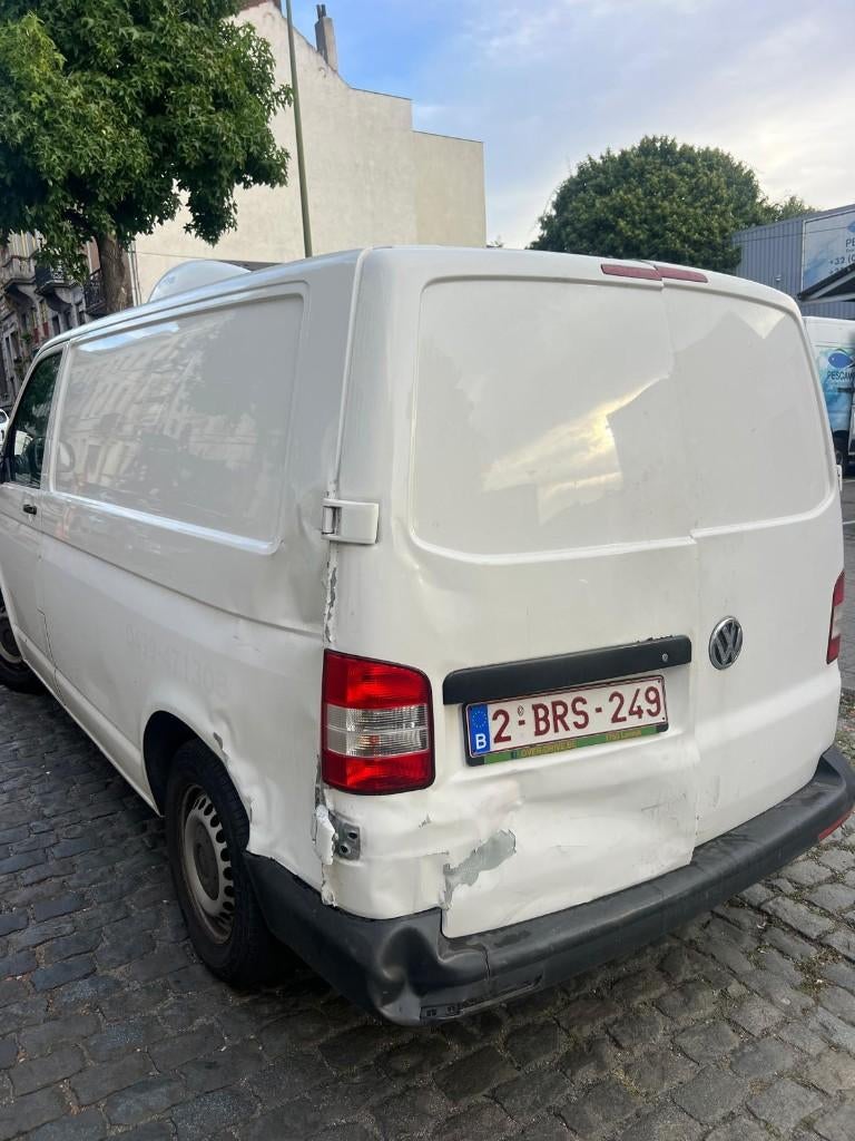 Volkswagen transporteur 2014, Auto's, Stof, Zwart, Volkswagen, Wit