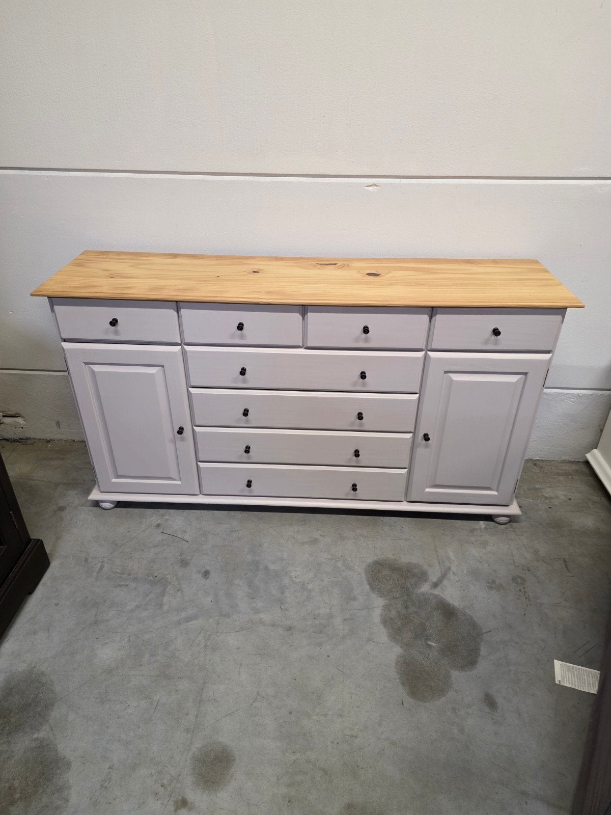 Massief grenen dressoir 153cm.Volledig opgemaakt/nieuwstaat, Huis en Inrichting, Kasten | Dressoirs, Ophalen