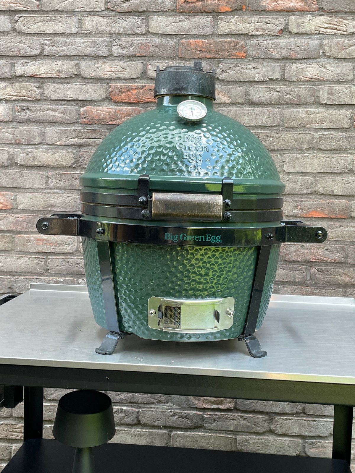 Big Green Egg MiniMax, Ophalen, Gebruikt