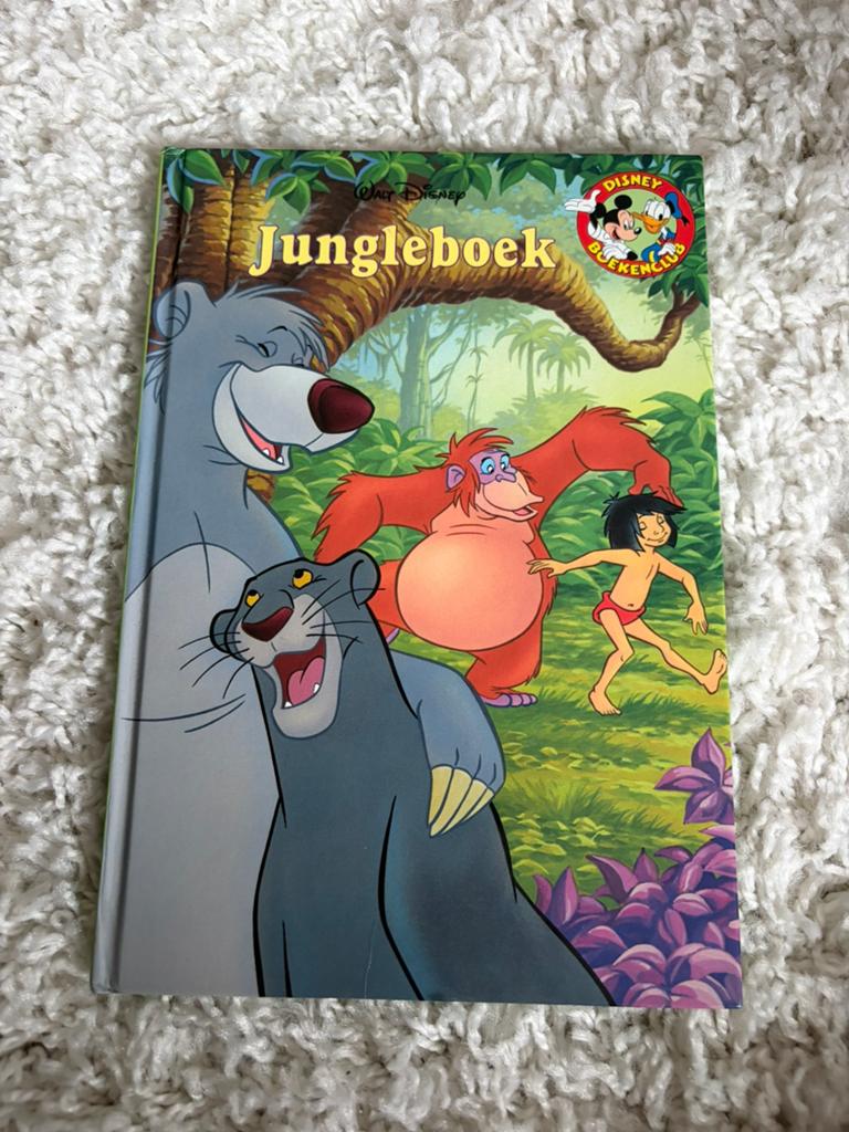 Disney boekenclub - Jungleboek, Ophalen of Verzenden, Gelezen, Jongen of Meisje, Fictie algemeen