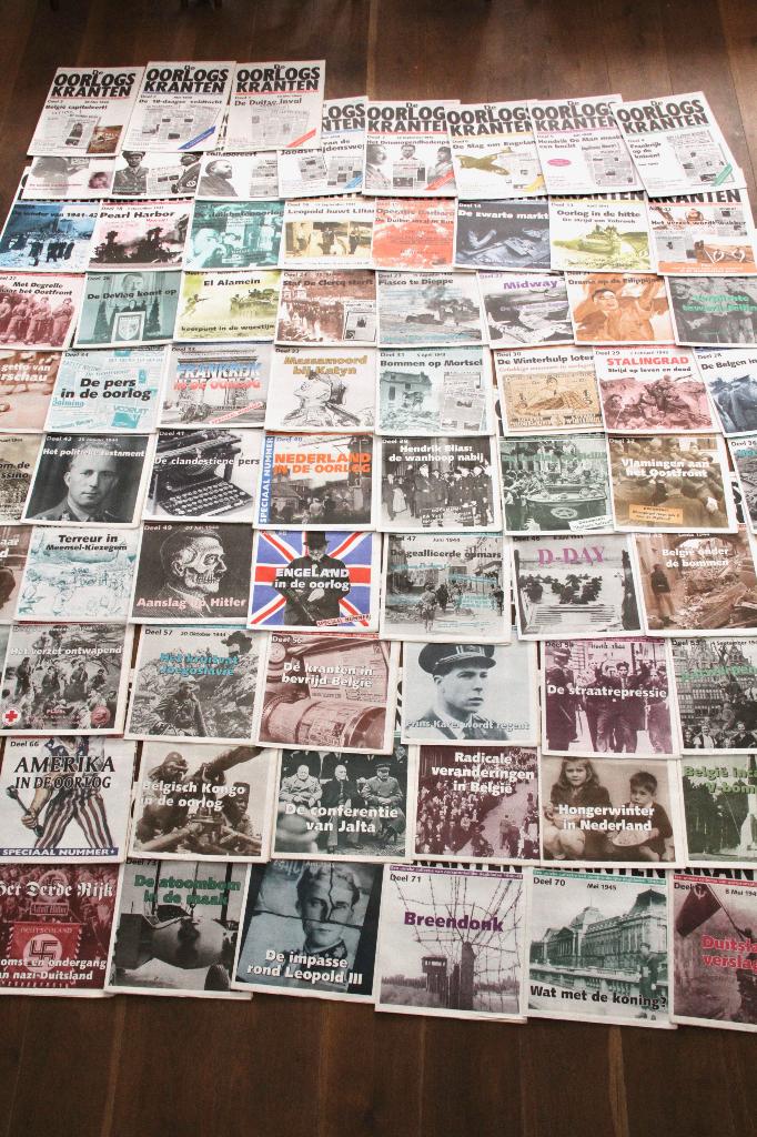journaux de guerre 112 volumes - 14-18, 40-45, après guerre, Enlèvement ou Envoi