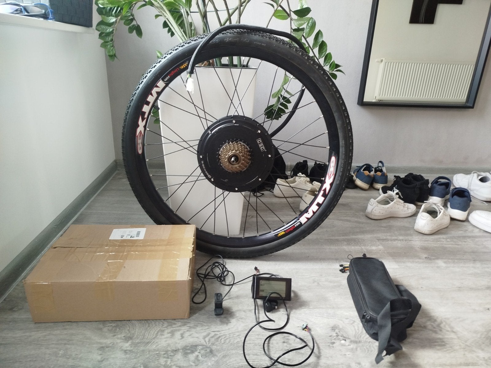 Conversion kit 1500 w, Ophalen