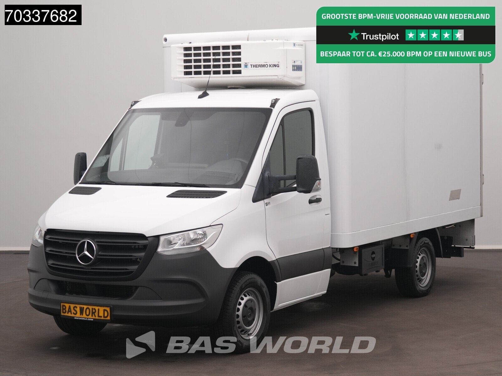 Mercedes Sprinter 317 CDI Automaat Koel/Vrieswagen Achterdeu, Automaat, Stof, Gebruikt, Euro 6