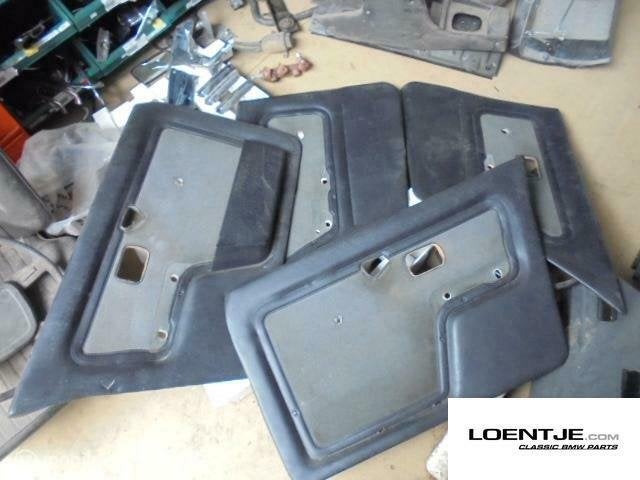 Deurpaneel duerpanelen e30 zwart 325i 320i 318i 316, Enlèvement ou Envoi, Utilisé, BMW, BMW